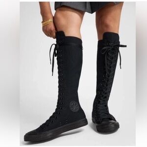Converse Tonal black All-Star, XX-Hi Sneaker, size 8, NWOB